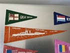 Wwi Battleships Felt Bread Pennants Germany Us Uk Austria Navy Ensign Flags Lot