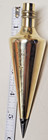 Vintage Dietzgen  16 Solid Brass Plumb Bob  16 Ounces  In Original Box