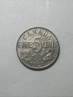 1927 Canada 5 Cents  George V  Canadian Nickel Coin