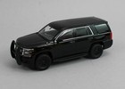 1 64  596 Diecast  Plain Black Unmarked Chevrolet Tahoe Police Suv  nib 