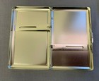 Black Cat Pink Silver Metal Cigarette Case Rfid Protection Wallet Valentine