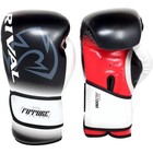 Rival Boxing Youth Rs-ftr Future Hook And Loop Sparring Gloves - Black red white