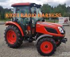 Kioti Or Bobcat Tractor Radio Harness Nx Rx Ck Dk Connector In Dash Stereo Plug