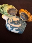 3 Antique Chinese Snuff  Perfume Bottles