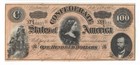 Near Gem T-65  100 Confederate 1864 Lucy Pickens Pcgs Choice Unc 64 Great Color 