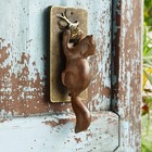 Squirrel Shaped Door Knocker Door Accessories Stylish Home Decor Collectible