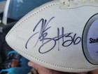 Pittsburgh Steelers Multi Signed Autographed Football Bell brown roethliberger