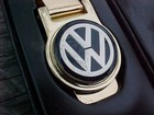 Vw Volkswagen Gold Chrome Money Clip Gift Boxed Nos Classy Bug Bus Beetle