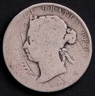 Canada 1898 50c Fifty Cent Half Dollar Queen Victoria  925 Silver