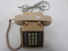 Vintage Beige Cortelco Push Button Desk Phone 250044-mba-20m 10 96    untested  