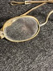 Antique Gold Filled Adjustable Eye Glasses 10    star    Stamped Lenses In Tact 