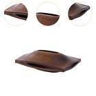 Wooden Tissue Box Cover Napkin Paper Case For Countertop Desk Living Room