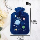 300ml Hot Water Bag W  Cover 1pc Pain Relief Heated Relaxing Water Rubber Bottle