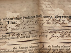 1732 York Me Colonial Document John Lane Joseph Preble Family Great Fresh Marsh
