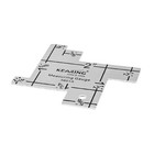 Kearing 14-in-1 Measuring Gauge  Aluminum Seam Gauge Sewing Knitting Tool