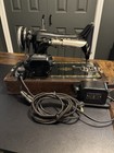 Antique Singer 1924 Model 99 Sewing Machine W extras Clean  