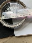 Vintage Sterling And Crystal Coaster Cup Holder Engraved 1954-1955