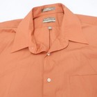Van Heusen Dress Shirt Men s Xl 17 34 35 Light Orange Fitted Wrinkle Free Formal
