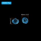 6000pcs Acrylic Wedding Diamonds 3mm Table Crystals Confetti Sky Blue