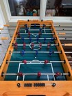 Fat Cat Shaker Foosball Table  solid Oak 