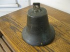 Antique  Nautical Solid Brass Ship s Boat Bell Marine Maritime Cast Iron Clapper