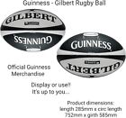 Guinness Size 5 Gilbert Rugby Ball Officially Licensed Match Ball