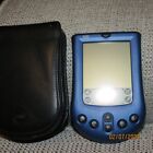 Palm M100 Organizer Blue W leather Case Includes Starter Booklet M100 Software