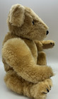 Vintage 12  Jointed Mohair Style Teddy Bear Plush Tan Stuffed Animal Toy