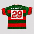 1995-96 Portuguesa Match Worn Dellerba Jersey Shirt  29 Brazil Game Used Rare L