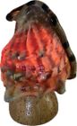 Vintage Mcm Sea Shell   Conch Table Lamp   Night Light Coconut Base Beach House