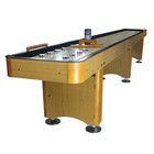 Playcraft Woodbridge Honey Oak 16   2-piece Construction Shuffleboard Table