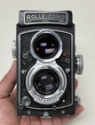 Excellent Rollei Rolleicord Va 120 Film Camera W  Leather Case And Sample Photos