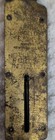 Vintage Antique John Chatillon   Sons New York Usa Brass 25 Lbs  Hanging Scale