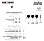 Aqua-rite Thermistor As32 2r025   Pack Of 2  Inrush Current Limiter 2 Ohm Ohm   2