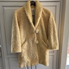 Vintage 50 s Alpine New Zealand Lambswool Sheepskin Sherpa Jacket Womens Small