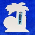 Miller Genuine Draft Beer Palm Tree Pinback Button Promotional Pin New Old Stock