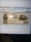 1842 50c Williamsport Md Remainder Post Note John Garrett Pcgs 64