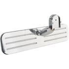 Polished Ball Milled Billet Aluminum Interior Rear View Mirror   9 25    X 2 38   