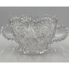 Fine Antique American Brilliant Cut Crystal Glass Ice Bucket