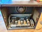 Marconiphone  Vintage Wood Cased Valve Tube Radio Untested