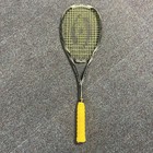 Harrow Stealth  Squash Racket 145g  375mm Balance Yellow Black White Rate Used