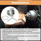 Secondary Clutch Belt Adjuster Kit For Ski-doo Xp 2008-2009 Update To 2010 Newer