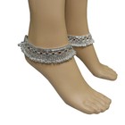 Women Anklet Payal Pajeb Ankle Traditional Soft Bell Jewelry Foot Bracelet Chain