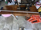 Singer Antique Original Sewing Machine Pre-1930 With Wooden Cabinet