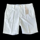 Peter Millar Crown Sport Salem Shorts White Size 34  108