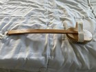 Premium Natural Bristle Wooden Bath Shower Body Back Dry Skin Brush Spa Scrubber