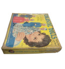 Colonial Dolls Paper Doll Set Queen Holden Platt   Munk 50s Partial Cut Vintage