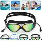 Swimming Goggles Mirror Clear Anti-uv Anti-fog Swim Glasses For Adult Men Women