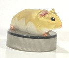 Japan Kaiyodo Dzungrian Hamster Miniature Animal Realistic Bottle Cap Figure