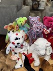 Large Lot Of Vintage Beanie Baby   rare Early Ones  